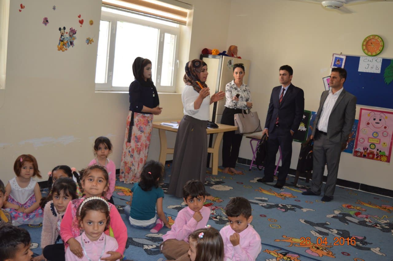 سەردانی کردنی مەیدانی بۆ پرۆگرامی ڕاهێنانی تواناکان